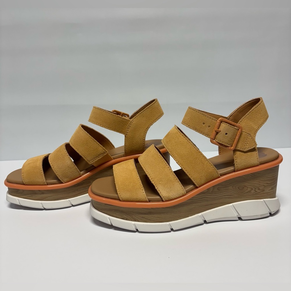 ✨SOREL Women's Joanie III Ankle Strap Wedge Sandal Size 8.5 - Picture 6 of 12